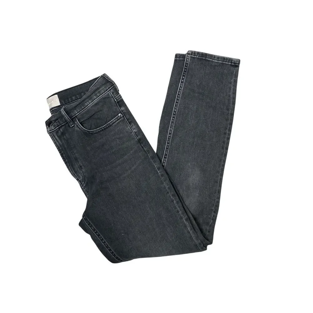 Everlane Black High Rise Skinny Jeans Size 28 Tall Denim Minimalist Classic